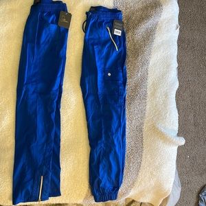 2 Pairs of New Royal Blue Jaanuu Scrubs New with Tags